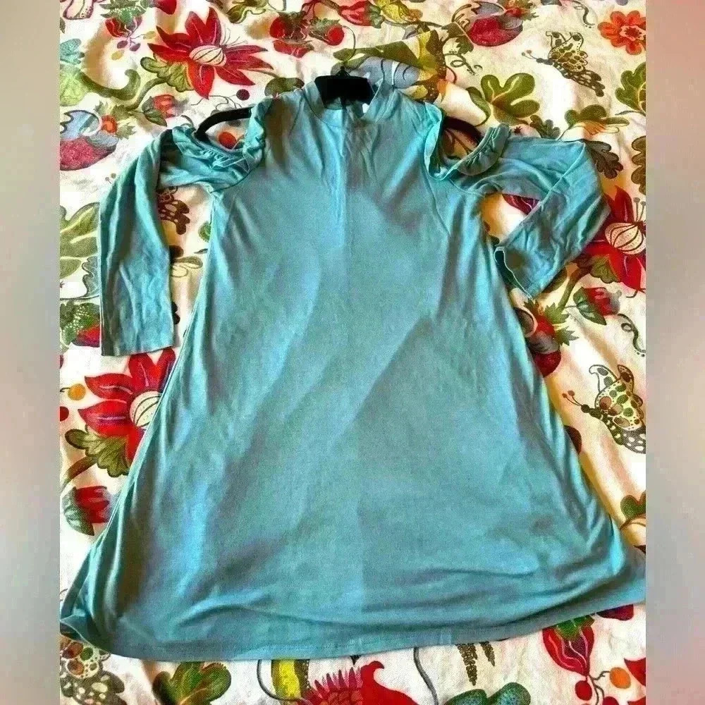 EUC GB Girls Cold Shoulder Dress size L